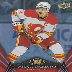 Mikael Backlund - 2024/2025 Tim Hortons Series 10th Anniversary Edition Card